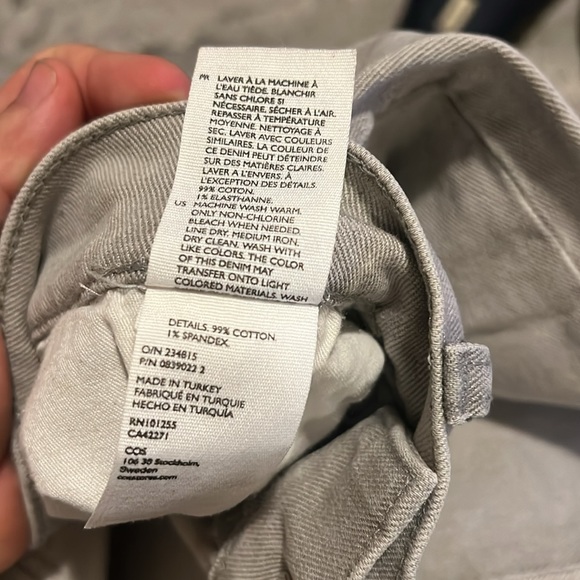 Used COS gray jeans - Picture 5 of 5